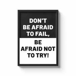 Why Not Trying Is Worse Than Failing