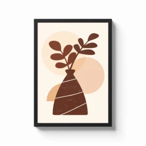 Boho Silhouetted Serenity